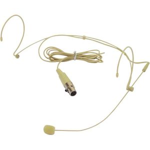 Omnitronic HS-1100 Spraakmicrofoon Headset Zendmethode: Kabelgebonden Incl. windkap