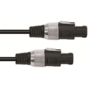 Omnitronic - Luidsprekerkabel - Zwart - 2 x 1,5 mm² - 5 m