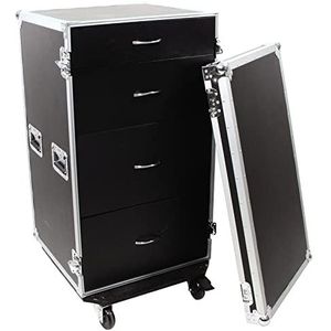 ROADINGER Universele ladehoes ODS-1 met wieltjes | Flightcase met 4 laden