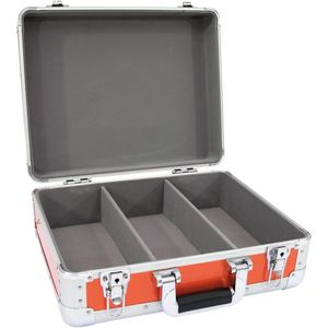 CD case ALU digitale boeking, afgerond rood