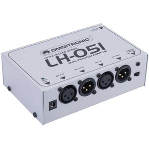 Omnitronic LH-051 Dual Fantoomvoeding