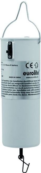 Eurolite MB-1010 Batterijmotor (4.50 cm), Spiegelbol, Wit