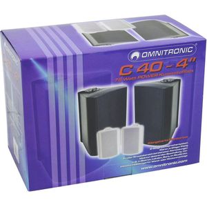 OMNITRONIC C-40 black 2x