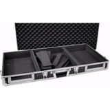 ROADINGER Universele console DIGI-1 2xCD/1xM-12 sw | DJ-flightcase voor 2 cd-spelers en een mixer (12"")