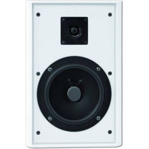 Omnitronic - FPS-5 - Wandluidspreker - Wit - Ingebouwde Luidsprekers