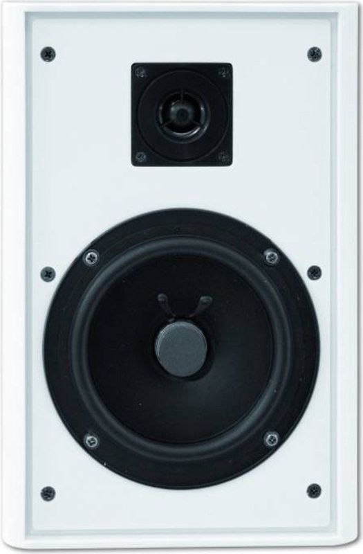 Omnitronic - FPS-5 - Wandluidspreker - Wit - Ingebouwde Luidsprekers