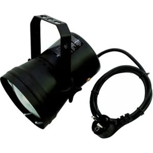 Eurolite Par-36 - T-36 Pinspot met stekker - Zwart - Met Lamp - Puntspot
