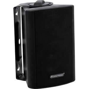 Omnitronic - WP-3 - Speaker - Zwart - ABS Kunststof - Trapeziumvormig Ontwerp