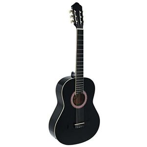 DIMAVERY AC-303 klassieke gitaar, zwart
