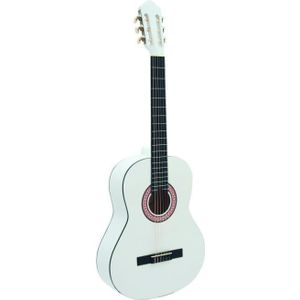 DIMAVERY AC-303 klassieke gitaar, wit
