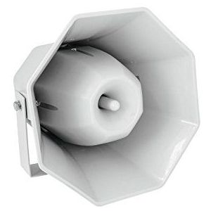 Omnitronic - HS80 - Passieve Drukkamerluidspreker - Wit - Kunststof - 100-V