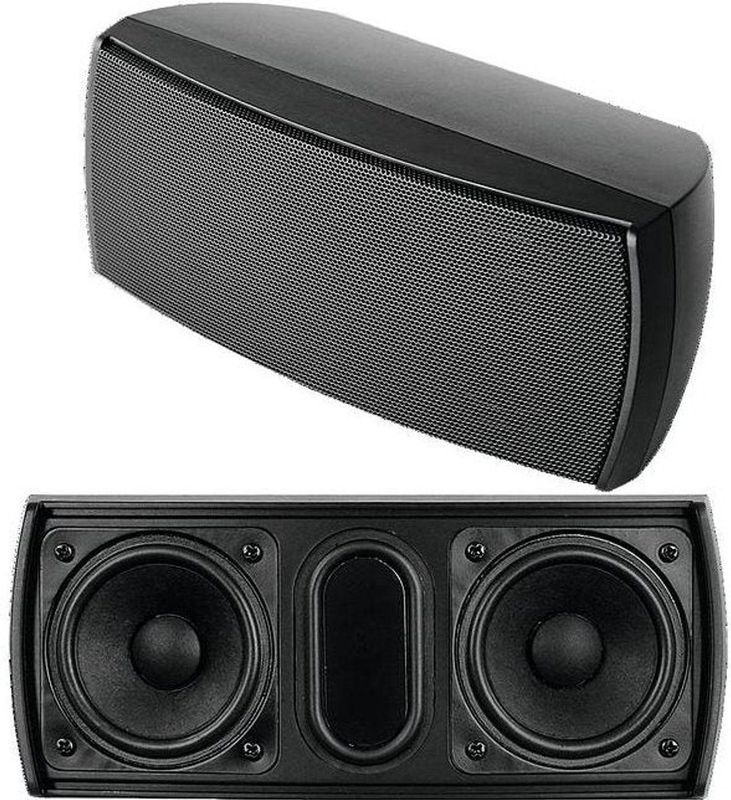 Omnitronic OD-22T - Luidsprekerbox - Zwart - 15 W - 100-V