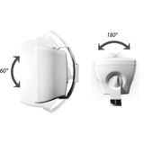 Omnitronic - OD-4 - Wandluidspreker - Wit - Weerbestendig - 30 W RMS