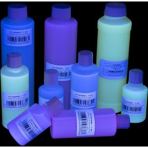 EUROLITE Blacklight-inkt, transparent blauw, 100ml | alleen zichtbaar met blacklight
