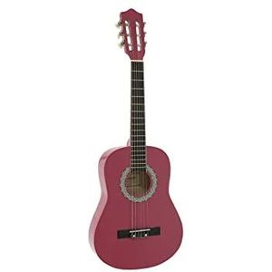 DIMAVERY gitaar kinderen roze klassiek -  1/2