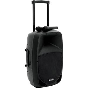 Omnitronic - MES-Serie - Mobiele PA-luidspreker - Zwart - 3-kanaals Powermixer