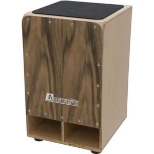 Cajon Bass Professioneel drumstel hout notenhout DIMAVERY CJ-550