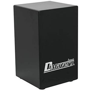Dimavery 26051458 Cajon met slangenhuid-look, incl. gewatteerde tas en schouderriem, zwart