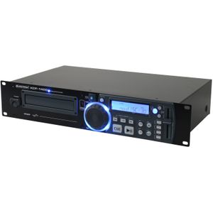 Omnitronic XCP-1400, DJ afspeelapparaat, Zwart
