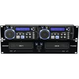 Omnitronic - XCP-2800 - DJ Afspeelapparaat - Zwart - Dubbele CD-Speler