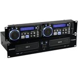 Omnitronic - XCP-2800 - DJ Afspeelapparaat - Zwart - Dubbele CD-Speler