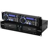Omnitronic - XCP-2800 - DJ Afspeelapparaat - Zwart - Dubbele CD-Speler