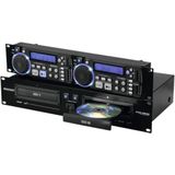 Omnitronic - XCP-2800 - DJ Afspeelapparaat - Zwart - Dubbele CD-Speler
