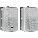 Omnitronic ODP204 Installatie luidspreker 16 Ohm 2x (1 paar), Ingebouwde luidsprekers, Wit