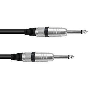 OMNITRONIC Jack cable 6.3 mono 1.5m bk ROAD - AUX kabel
