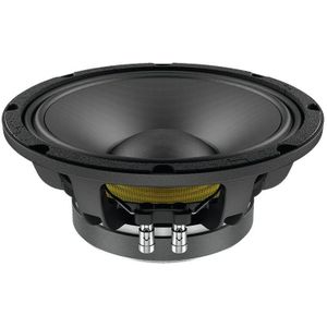Lavoce WAF102.50 10" woofer, ferriet, aluminium korf (1 stuk), Ingebouwde luidsprekers