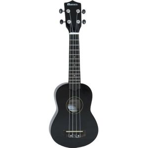 DIMAVERY UK-200 ukelele muziekinstrument, soprano, black