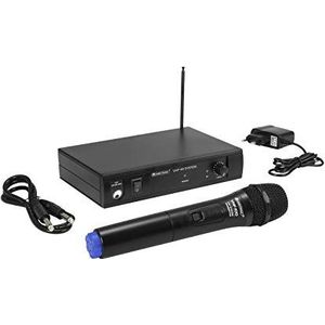 Omnitronic - VHF-101 - Draadloos Microfoonsysteem - Zwart - VHF 201,60 MHz