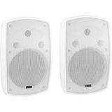 Omnitronic On-Wall speaker Wit 120 W 2 stuk(s)