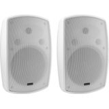 Omnitronic OD-8T - Wandluidspreker - Wit - Kunststof - Weerbestendig