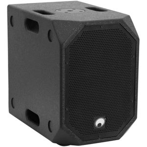 Omnitronic - Bob-10A - PA-luidsprekers - Zwart - 900 W RMS, Bluetooth, DSP, 10" bassreflex subwoofer