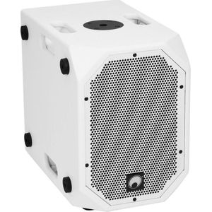 Omnitronic - Bob-10A - PA-luidsprekers - Wit - 10" bassreflex subwoofer met DSP