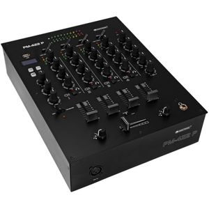 OMNITRONIC Mengpaneel USB - Audio mixer PM-422P 4-Channel DJ Mixer -  with Bluetooth en USB Player