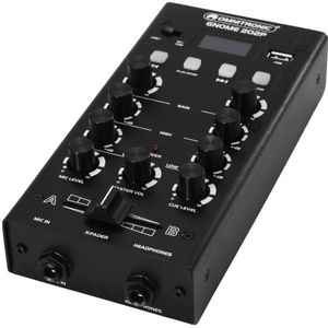 OMNITRONIC Mengpaneel - Audio mixer GNOME-202P Mini Mixer -  black