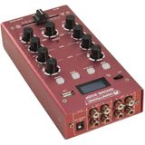 Omnitronic Gnome-202P Minimixer rood (Studio en live mixer), Mengtafel, Rood