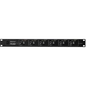 Omnitronic - ZD-160B - Mengtafel - Zwart - XLR - 1 Ingang, 6 Uitgangen
