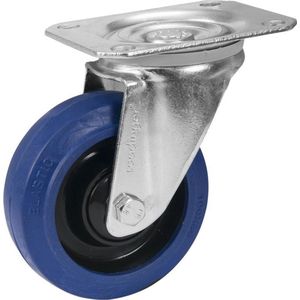 Roadinger zwenkwielen RD-100 100mm blauw