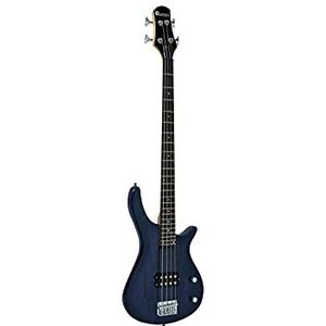 Dimavery 26223302 elektrische basgitaar, blauw