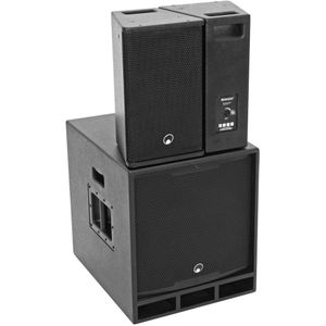 Omnitronic - MAXX-1810DSP - 2.1 Actief Geluidssysteem - Bluetooth Bediening - Inclusief Subwoofer