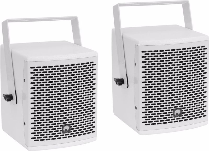 Omnitronic - Molly-6 - Actieve Monitorluidspreker - Wit - 130 W