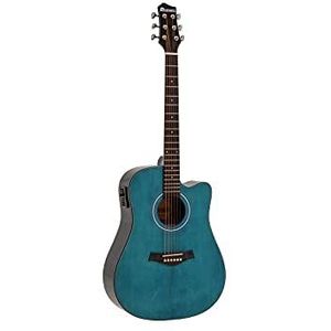 Dimavery - STW-90 - Akoestische Gitaar - Blauw - Hout