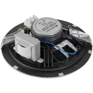 Omnitronic CSR-5W plafondluidspreker wit (1 stuk), Ingebouwde luidsprekers, Wit