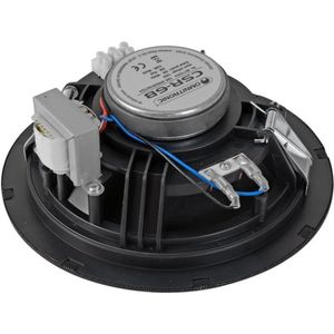 Omnitronic CSR-6B plafondluidspreker zwart (1 stuk), Ingebouwde luidsprekers, Zwart