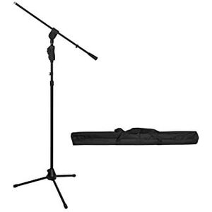 Omnitronic Set Microfoon Statief Ms-3 Bk + Tas