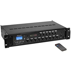 Omnitronic - MAVZ-60.6P - PA-Versterker - 60 W - 6 Zones - ELA-Mono-Mengversterker