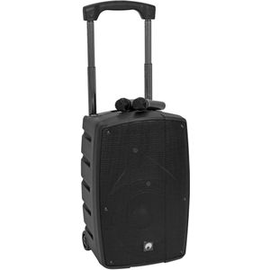 Omnitronic WAMS-10BT2 MK2 - Bluetooth Luidspreker - Draagbaar - 80 Watt Vermogen - 2-Weg Basreflexsysteem